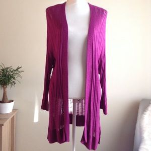 Long Knit Cardigan